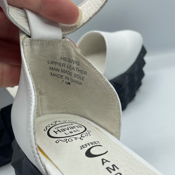 Jeffrey Campbell Flatform Sandals New Size 7.5 - Picture 9 of 13
